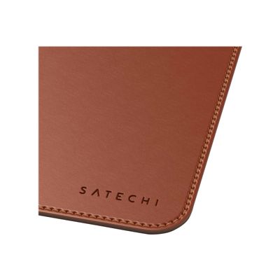 879961008499-Satechi Eco-Leather - Tapis de souris - brun-Close-up-2
