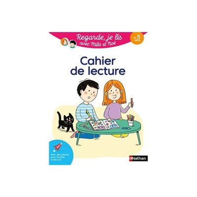 9782095029944-Cahier de Lecture - Regarde, je lis avec Mila et Noé - par Battut Eric, Gribouille Mary - livre d-Front-2