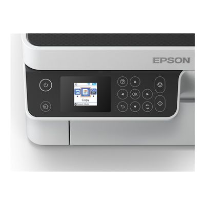 8715946670362-Epson EcoTank ET-M2120 - Imprimante multifonction jet d'encre monochrome A4 - USB, Wi-Fi - blan-Close-up-8