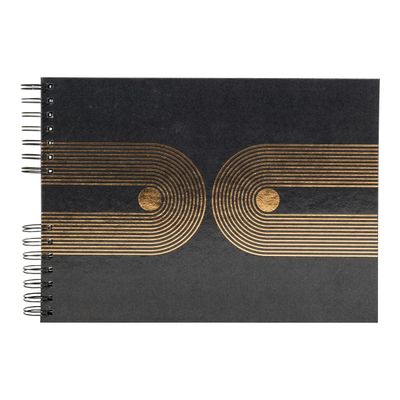3130630167488-Exacompta Graphik - Album - 150 x 10x15 cm - noir x 1-Front-0