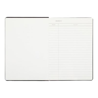 3108725881571-Oberthur Carmen - Carnet de notes souple A5 - ligné - 200 pages - bleu canard-Front-4