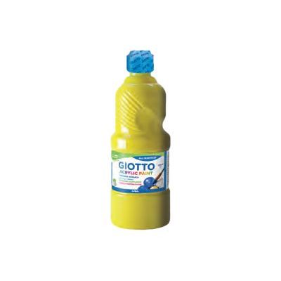 8000825969829-GIOTTO - Peinture acrylique - jaune brillant - 500 ml-Front-0