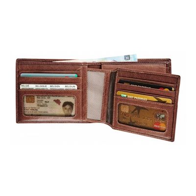 5413082194317-Maverick Rough Gear - Portefeuille - RFID, with removable cardholder - cuir de buffle pleine fleur à ta-Front-1