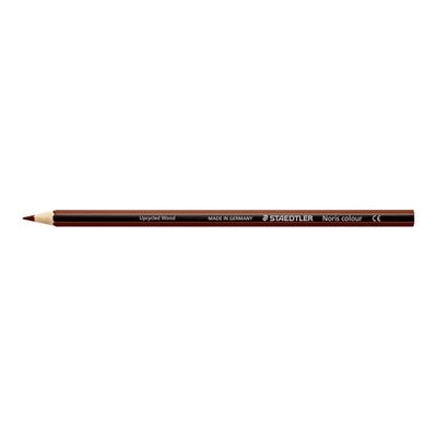 4007817185100-STAEDTLER Noris colour 185 - Crayon de couleur - marron Van Dyke-Left-angle-0