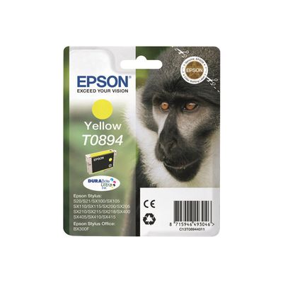 0000791484782-Epson T0894 Singe - jaune - cartouche d'encre originale-Front-1