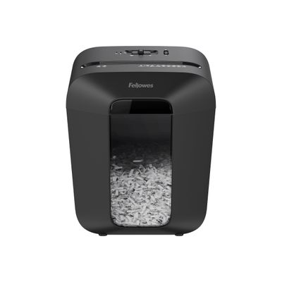 043859771103-Fellowes Powershred LX50 - Destructeur de documents coupe croisée - P-4-Front-1