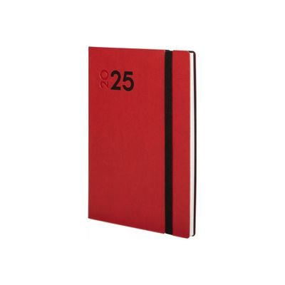 8422952384359-Finocam Dynamic Mara - Agenda - 2025 - semainier - Y4 - 120 x 170 mm - rouge - polyuréthane-Right-angle-0