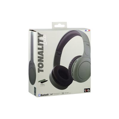 3303170117606-T'nB TONALITY - Écouteurs avec micro - sur-oreille - Bluetooth - sans fil, filaire - jack 3,-Left-angle-4