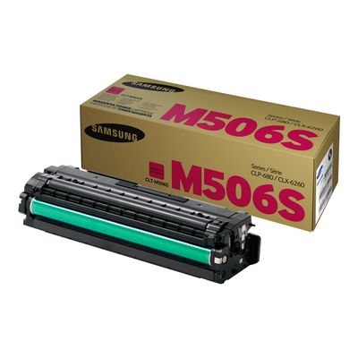 8806085031821-Samsung CLT-506S - magenta - cartouche laser d'origine-Right-angle-0