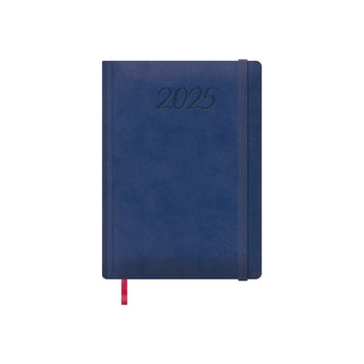8421938127546-Dohe Manaos - Agenda - 2025 - 1 jour par page - 170 x 240 mm - 336 pages - papier crème - couverture bleue - ca-Front-0