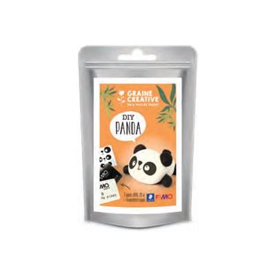3471058161109-FIMO DIY - Ensemble de pâte à modeler - 3 pièces - panda-Front-0