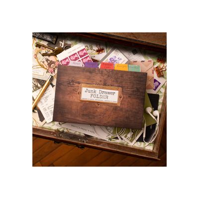 5035393712013-if by Catwalk Journals For Life Junk Drawer - Classeur - extensible - 7 compartiments - largeur de dos : 18 mm - A5 - pour reçus, ca-Front-5