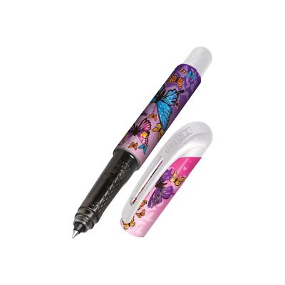 4014421126450-ONLINE College - Roller - papillon - bleu - 0.5 mm - moyen-Left-angle-1