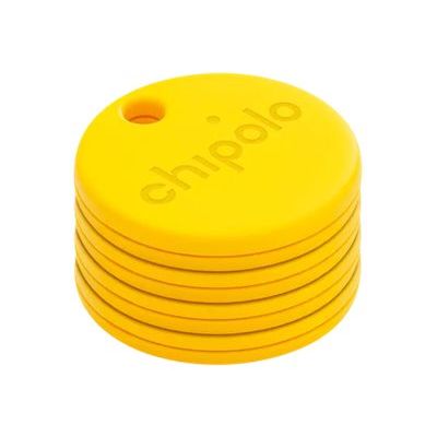 850006063802-Chipolo ONE - Balise de sécurité sans fil pour téléphone portable - jaune-Left-angle-0