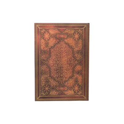 9781439797709-Paperblanks Pacifica - Journal - 205 x 300 mm - 128 pages - uni - iron horse - couverture marron-Front-2