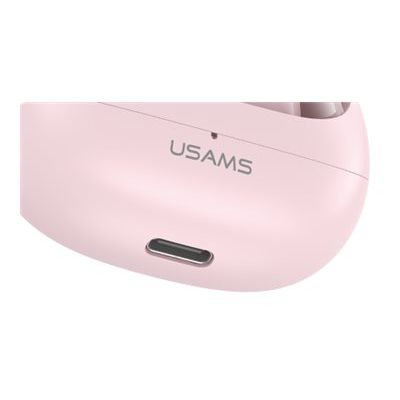 6958444910215-USAMS TD Series TD22 - Écouteurs sans fil avec micro - rose-Close-up-1