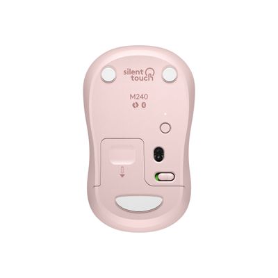 5099206112001-Logitech M240 Silent - Souris sans fil - rose-Bottom-1