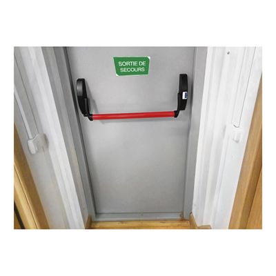 3130630670032-Exacompta - Panneau de signalisation adhésif - Sortie de secours - 200 x 110 mm - vert-Front-1