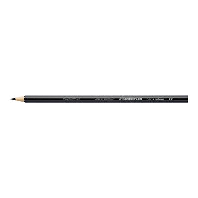 4007817185117-STAEDTLER Noris colour 185 - Crayon de couleur - noir brillant-Left-angle-0