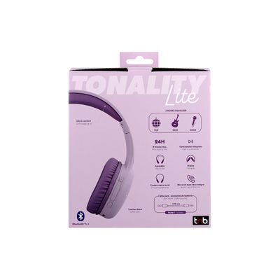 3303170117590-T'nB TONALITY CBTONESUPPK - Casque avec micro sans fil, filaire - jack 3,5mm - isolation acoustique-Back-5
