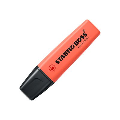 403000299199-STABILO BOSS ORIGINAL Pastel - surligneur - rouge corail moelleux-Left-angle-0