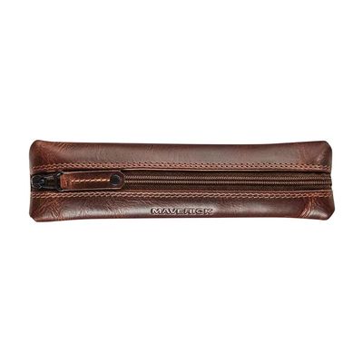 5413082194171-Maverick The Original - Trousse - flat - cuir de vachette pleine fleur tanné végétal - brun-Front-0