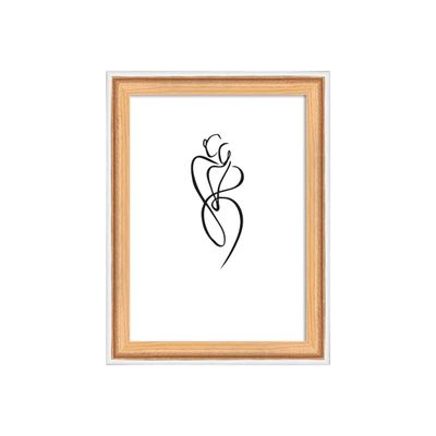 4004122406951-Walther Silhouette - Cadre photo - Conçu pour : 2 x 4 x 6 pouces (10 x 15 cm) - bois, MDF - recta-Front-0