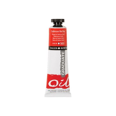 50808106-Daler-Rowney Graduate 382 - Peinture à huile - 38 ml - vert viridian-Front-0