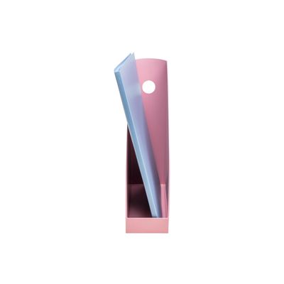 9002493182714-Exacompta - Porte-Revues Mag-Cube Autentik - rose candy-Back-0