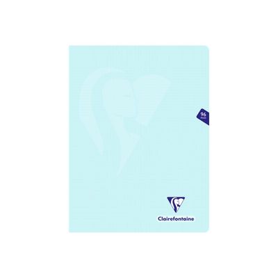 3329683087410-Clairefontaine Mimesys Pastel - Cahier polypro 17 x 22 cm - 96 pages - grands carreaux (Seyès) - disponible dans-Front-0
