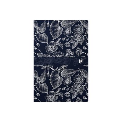 5904017435808-Oxford Romance - Cahier de notes - reliure cousue et collée - B5 (176 x 250 mm) - 40 feuilles / 80 pages - snow white paper - ligné - disponible en diffé-Front-0