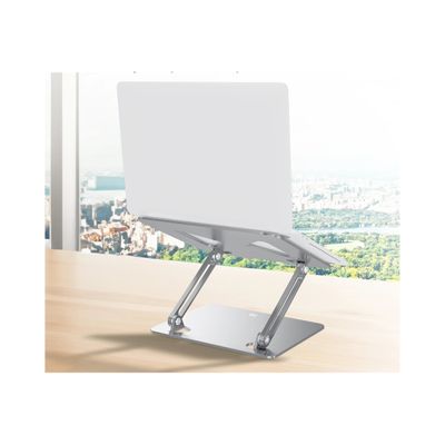 3303170115145-T'nB iClick - Support pour ordinateur portable jusqu'à 17" - aluminium-Back-7