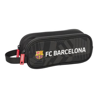 8412688579563-SAFTA - Trousse - double - noir - FC Barcelone-Left-angle-0