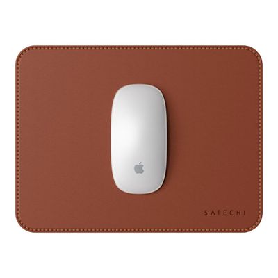 879961008499-Satechi Eco-Leather - Tapis de souris - brun-Front-1