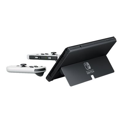 045496454081-Nintendo Switch OLED - - Full HD - blanc - Super Mario Bros. Wonder - avec Nintendo Switch Online 12-Back-5