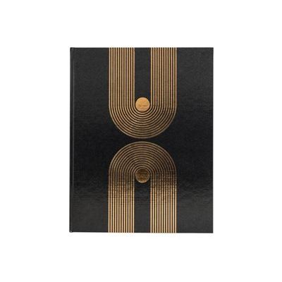 3130630478485-Exacompta - Livre d'or - 270 x 220 mm - 50 feuilles / 100 pages - papier blanc - graphique - couve-Front-0