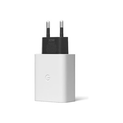 193575030685-Google - Adaptateur secteur - 30 Watt - USB-C - blanc-Right-angle-0