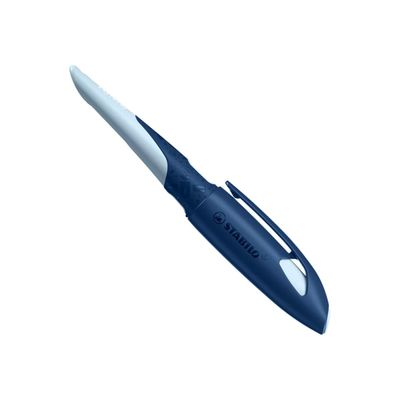 4006381616324-STABILO EASYbirdy 3D DreamWorld - Stylo plume - non permanent - bleu roi-Right-angle-0