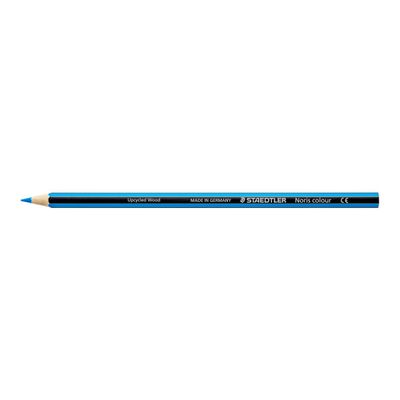 4007817185070-STAEDTLER Noris colour 185 - Crayon de couleur - bleu clair-Left-angle-0