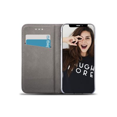 5900495659507-JAYM COLORED EDITION - Étui à rabat pour Galaxy S24 - noir-Front-3