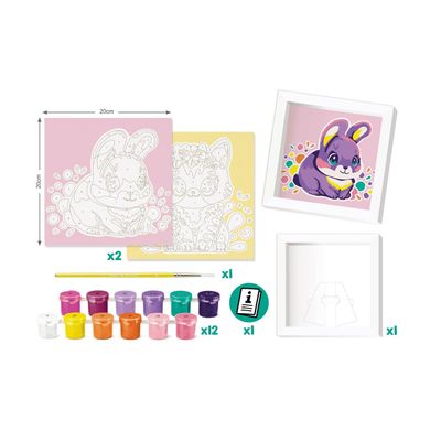 3154149070831-Maped Creativ - Peinture par numéro - cat and rabbit-Front-2