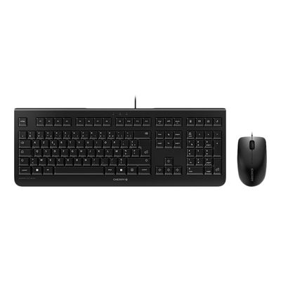 4025112083310-CHERRY DC 2000 - Ensemble clavier et souris filaire - noir-Front-0