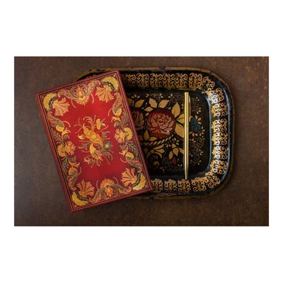 9781439798270-Paperblanks Flexis Fiammetta - Journal - 120 x 175 mm - 88 feuilles / 176 pages - ligné - Baroque - cou-Front-6