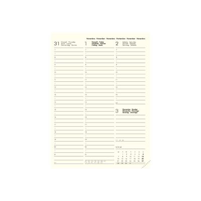 8053610789492-Agenda 1 semaine sur 2 pages - 12 x 18 cm - rouge passion - Legami Colours Collection-Close-up-2