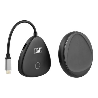 3303170115428-T'nB 4K Wireless HDMI Screen Sharing - Extension audio/vidéo sans fil - HDMI, Wi-Fi - jusqu'-Left-angle-1