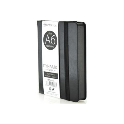 8435258806661-Office Box Dynamic Classic - Cahier de notes - A6 - 105 x 145 mm - 96 feuilles / 192 pages --Right-angle-3