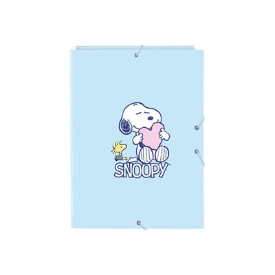 8412688588053-Snoopy - Chemise à 3 rabats - largeur de dos : 25 mm - amour-Front-0