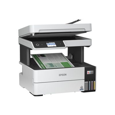 8715946689821-Epson EcoTank ET-5150 - Imprimante multifonction jet d'encre couleur A4 - USB, LAN, Wi-Fi-Left-angle-5