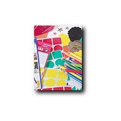 8410782119050-APLI kids large - Adhésif décoratif - cercle - 2 cm de diamètre - blanc - permanent-Front-0