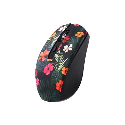 3303170117996-T'nB EXCLUSIV' AMAZONIA - Souris sans fil - rechargeable - 6 boutons - noir-Right-angle-0